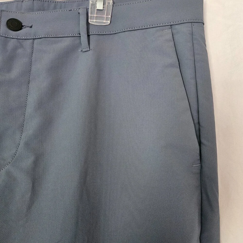 NWT Banana Republic Men's china blue‎ flat front Performance Pants 38 X 30